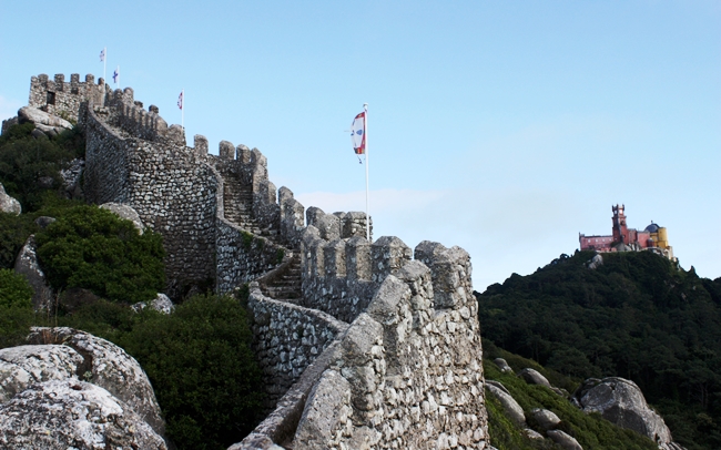 Castelo dos Mouros e Palacio da Pena - Sintra