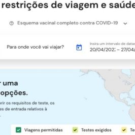 Melhor site para consultar restrições relacionadas a Covid-19 em suas viagens internacionais